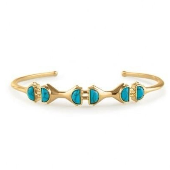 Stella & Dot Jewelry - Stella & Dot Turquoise Stone Cuff
